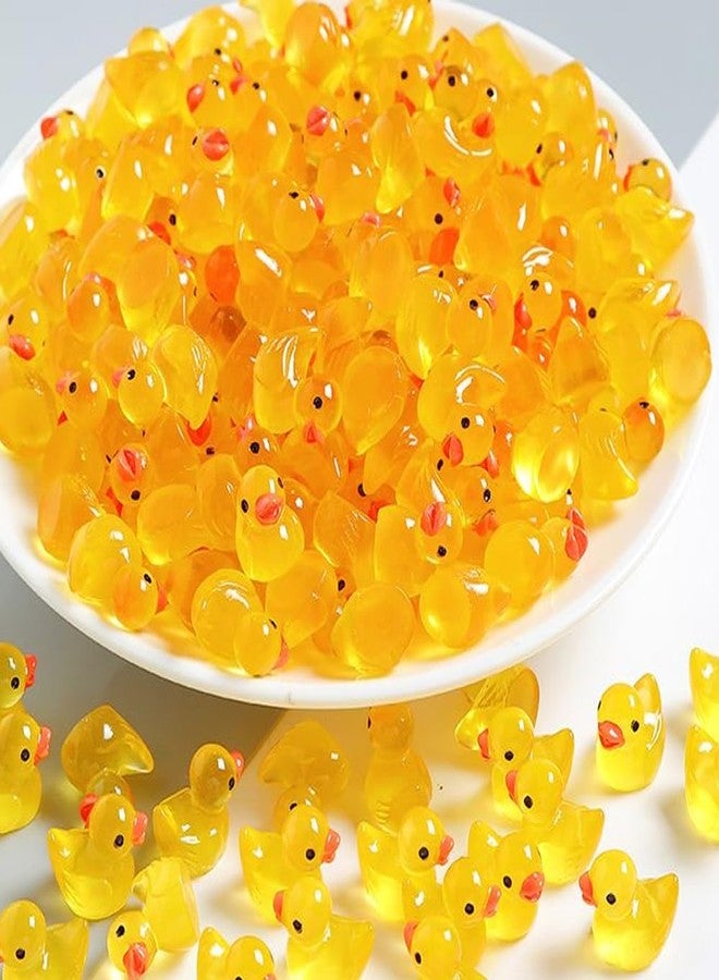 CHAKANLX 100pcs,Luminous Duck Mini Luminous Duck,Car Ornaments Cute Resin Creative Handmade Decor,Holiday Party Gifts,Birthday Gifts,Indoor Ornaments,Room Decor,Home Decor,Scene Decor,Holiday Decor,Desktop Dec - Image 5